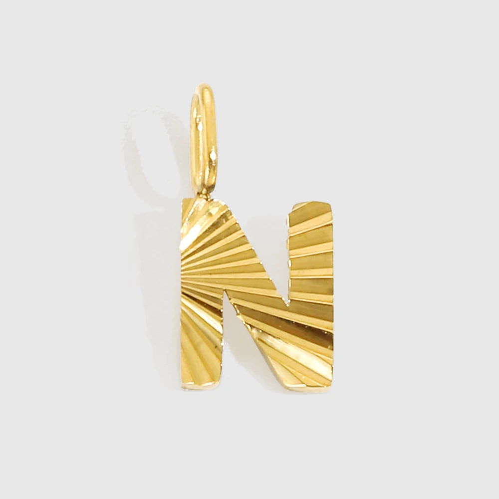 sunbeam letter Charm