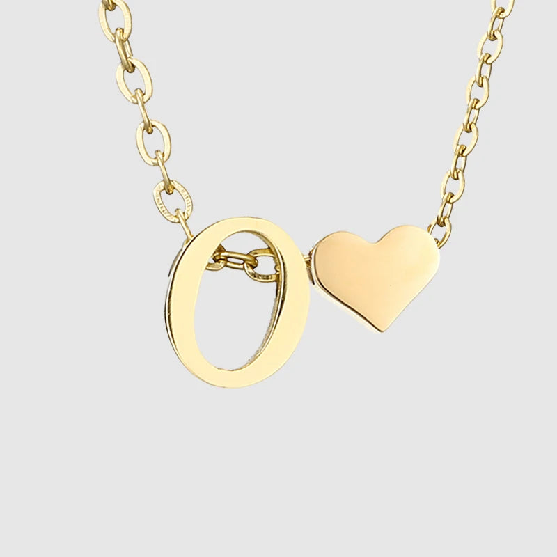 Heart Letter Kette