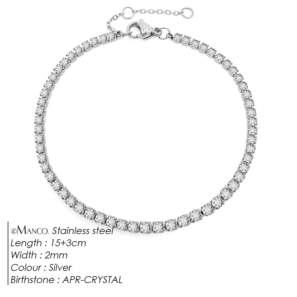 Birthstone Tennis Bracelet