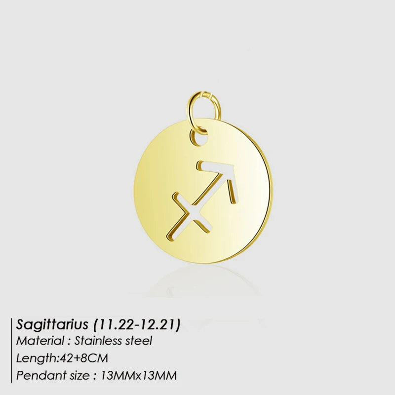 Zodiac Cut Charm
