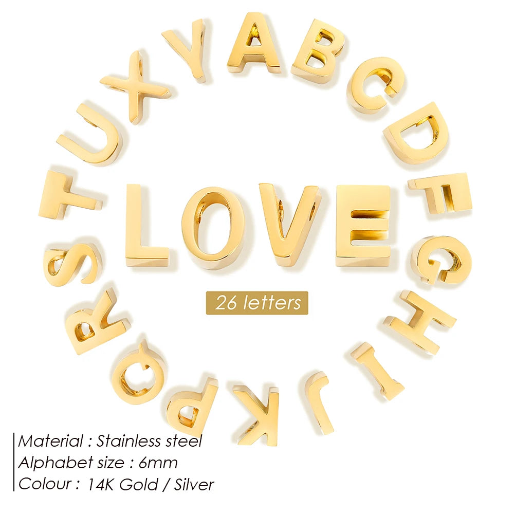 Floating Letter Charms