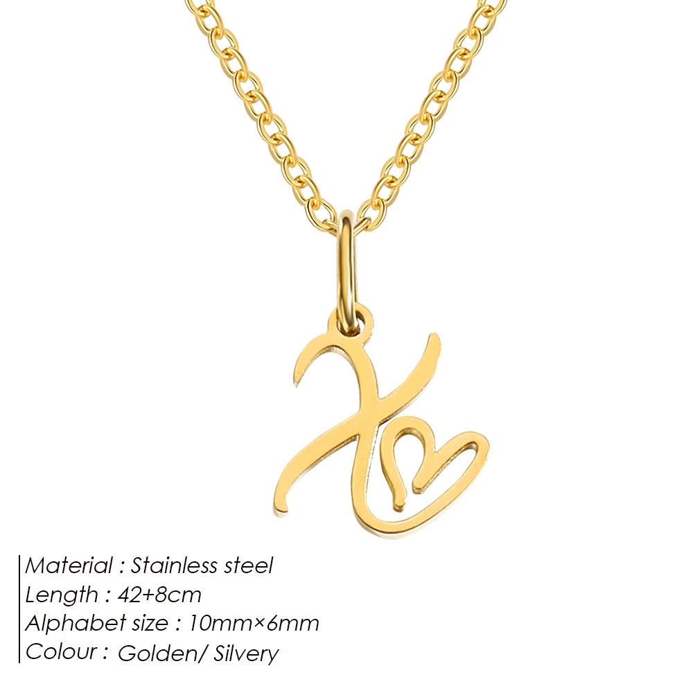 Charming Letter Charm Kette