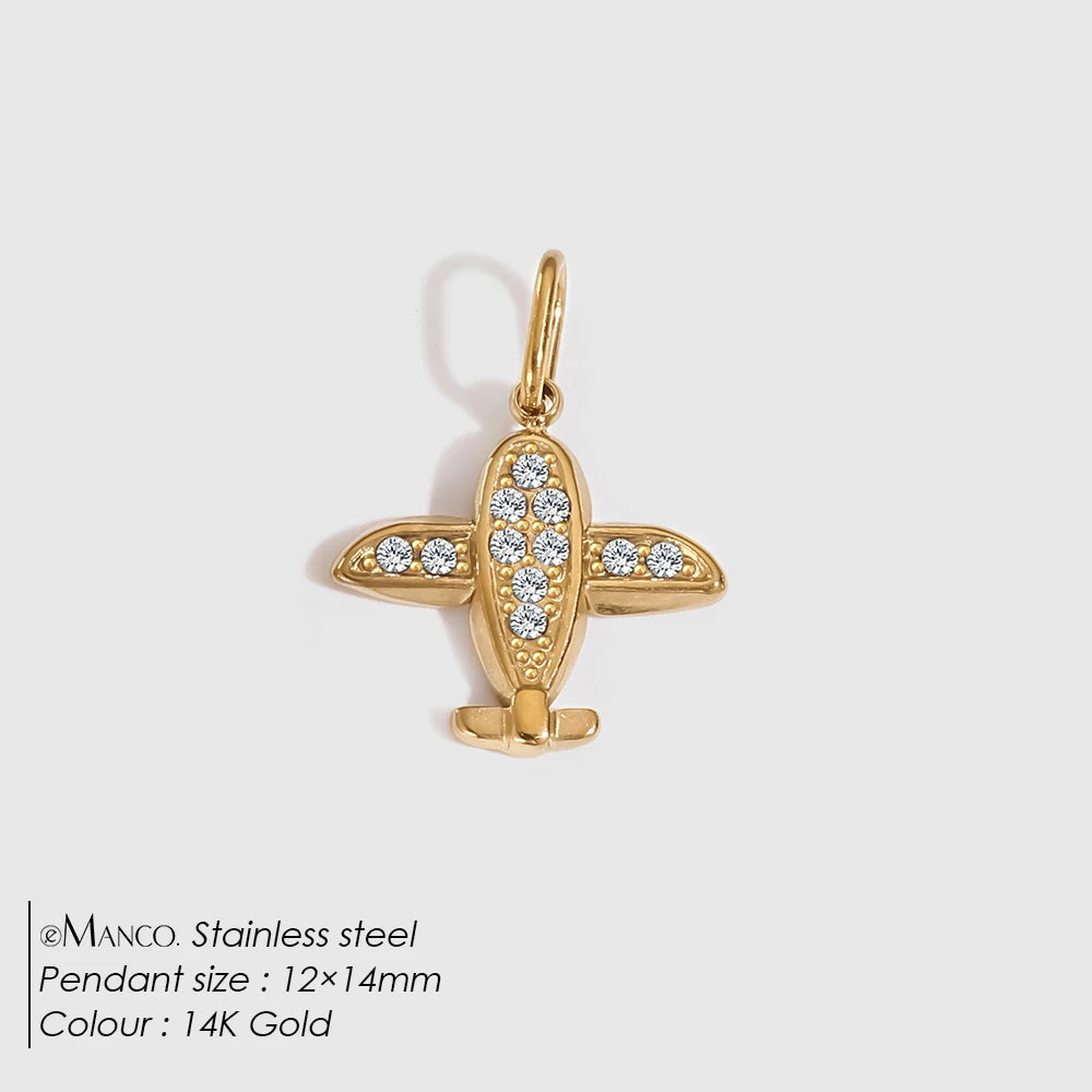 Airplane Charm