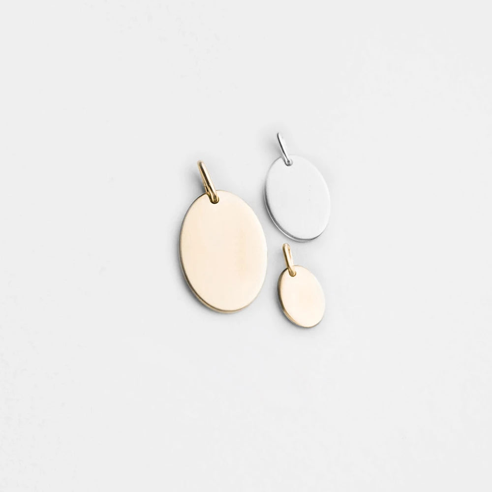 Oval Mirror Charm