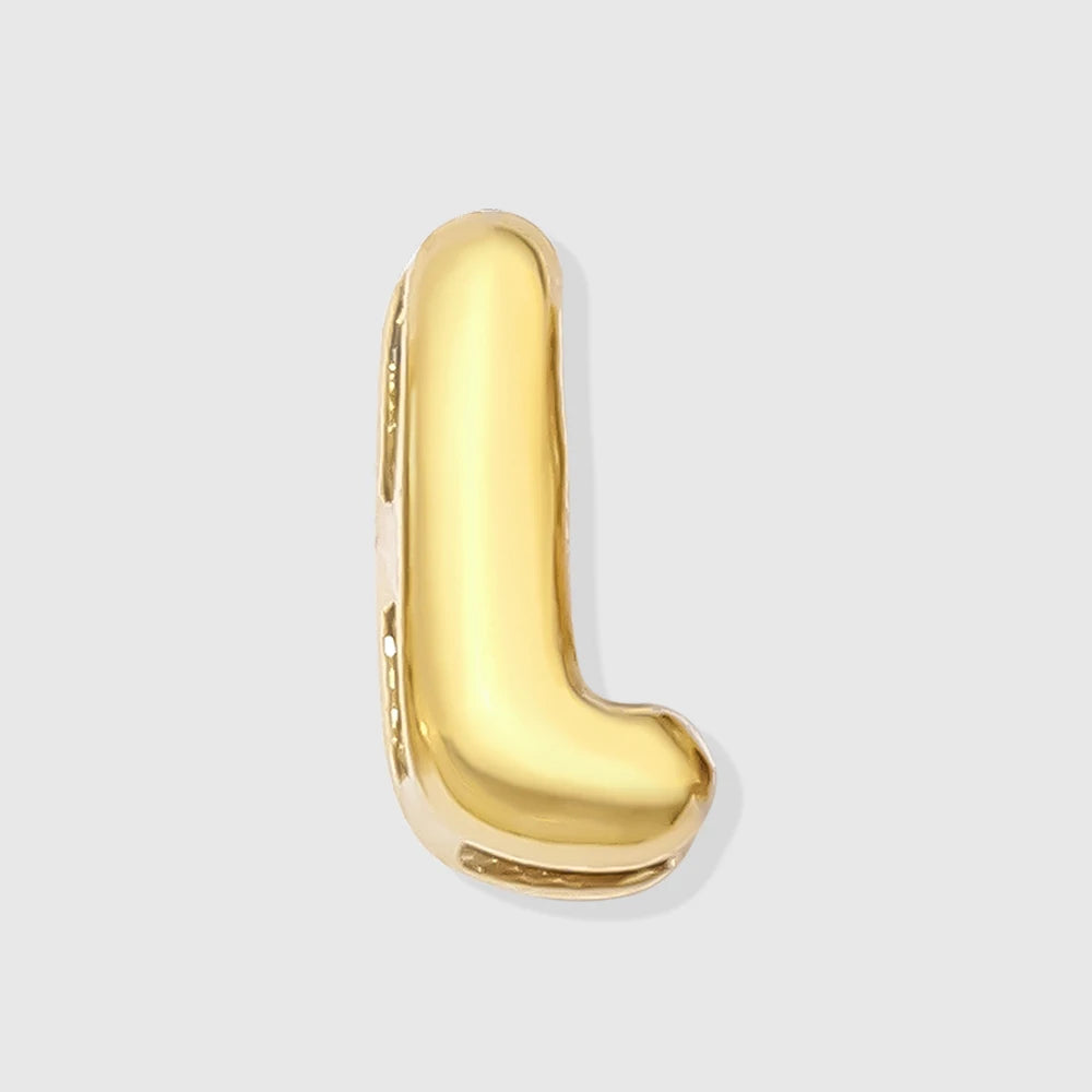 Bubble Letter Charm Kette