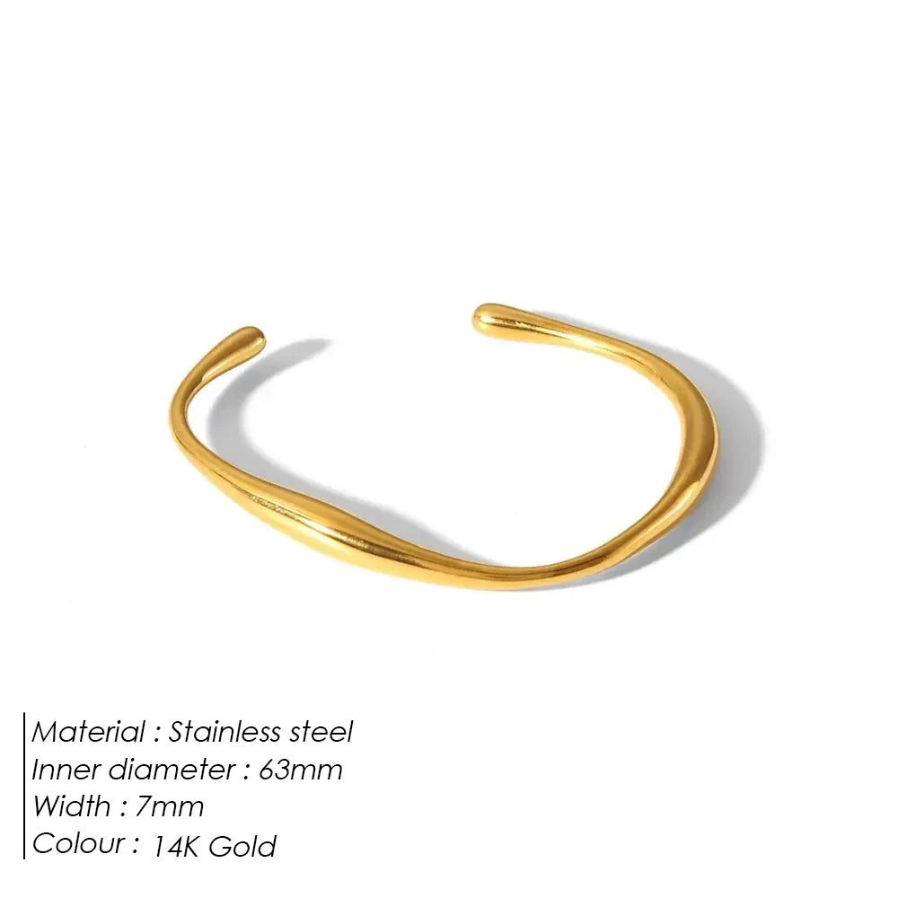 Organic Melted Armreif
