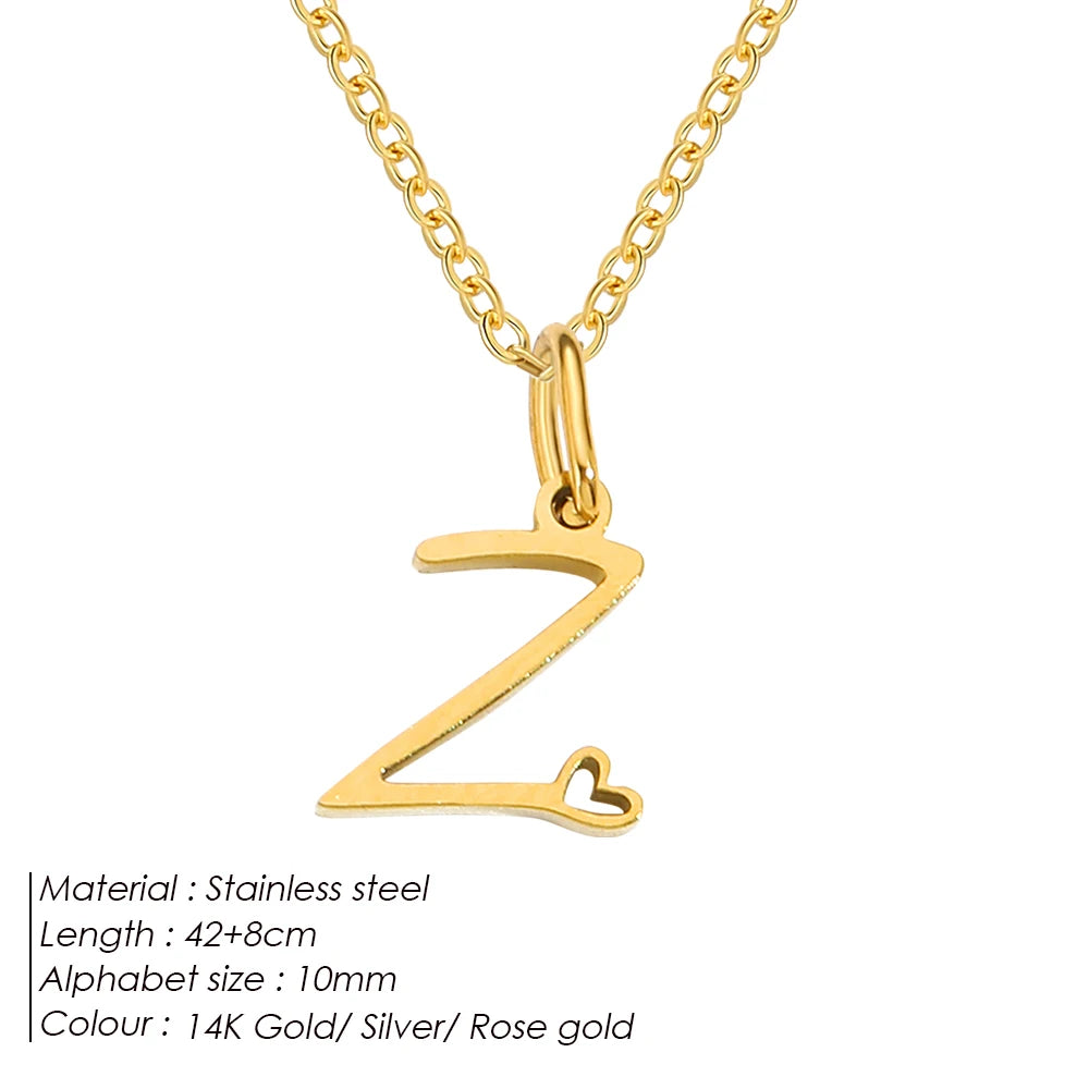 Charming Letter Charm Kette