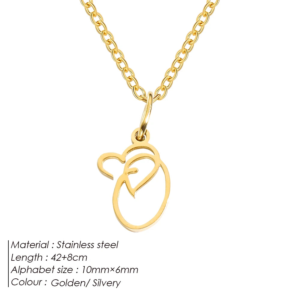 Charming Letter Charm Kette