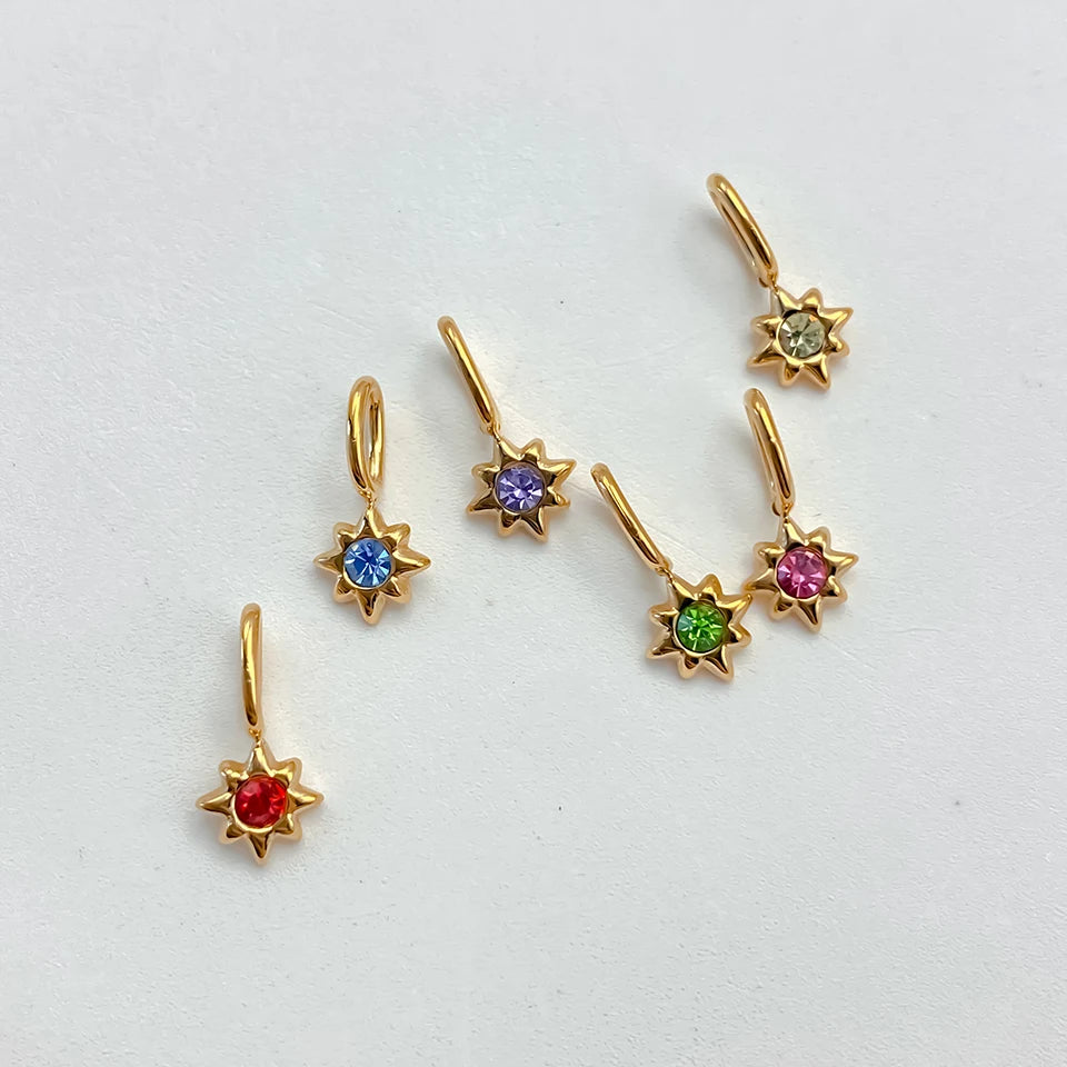 Star Birthestone Charm