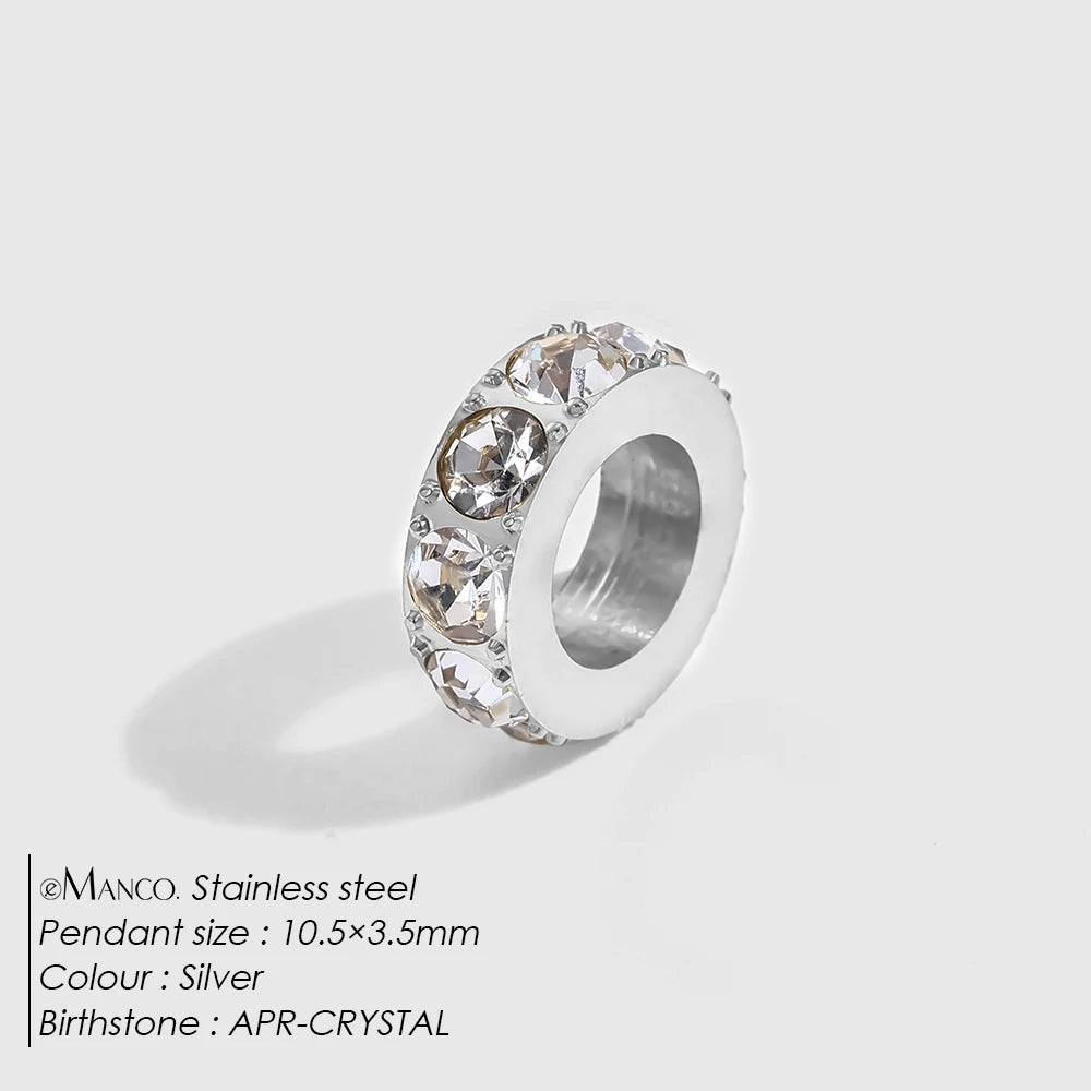 Round Pave Juli Charm