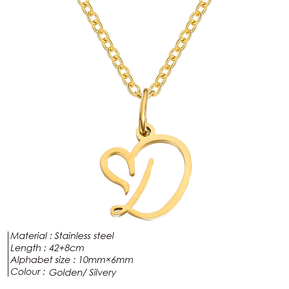 Charming Letter Charm Kette
