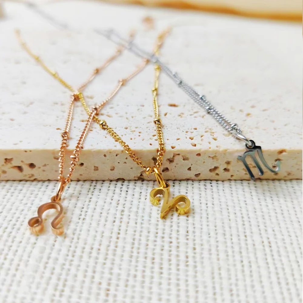 Delicate Zodiac Charm Kette