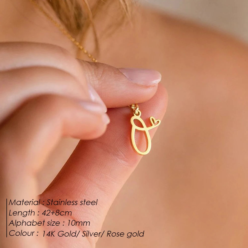 Charming Letter Charm Kette