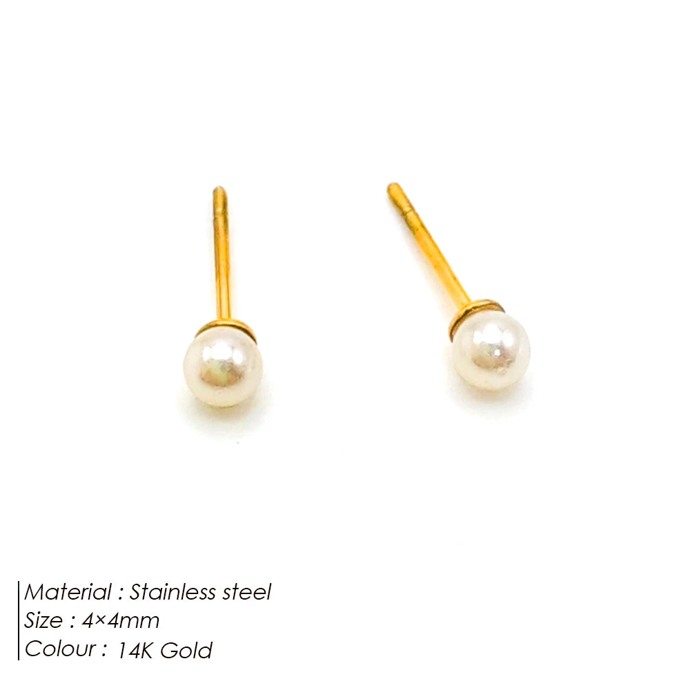 vegan Freshwater Pearl Ohrringe Auswahl