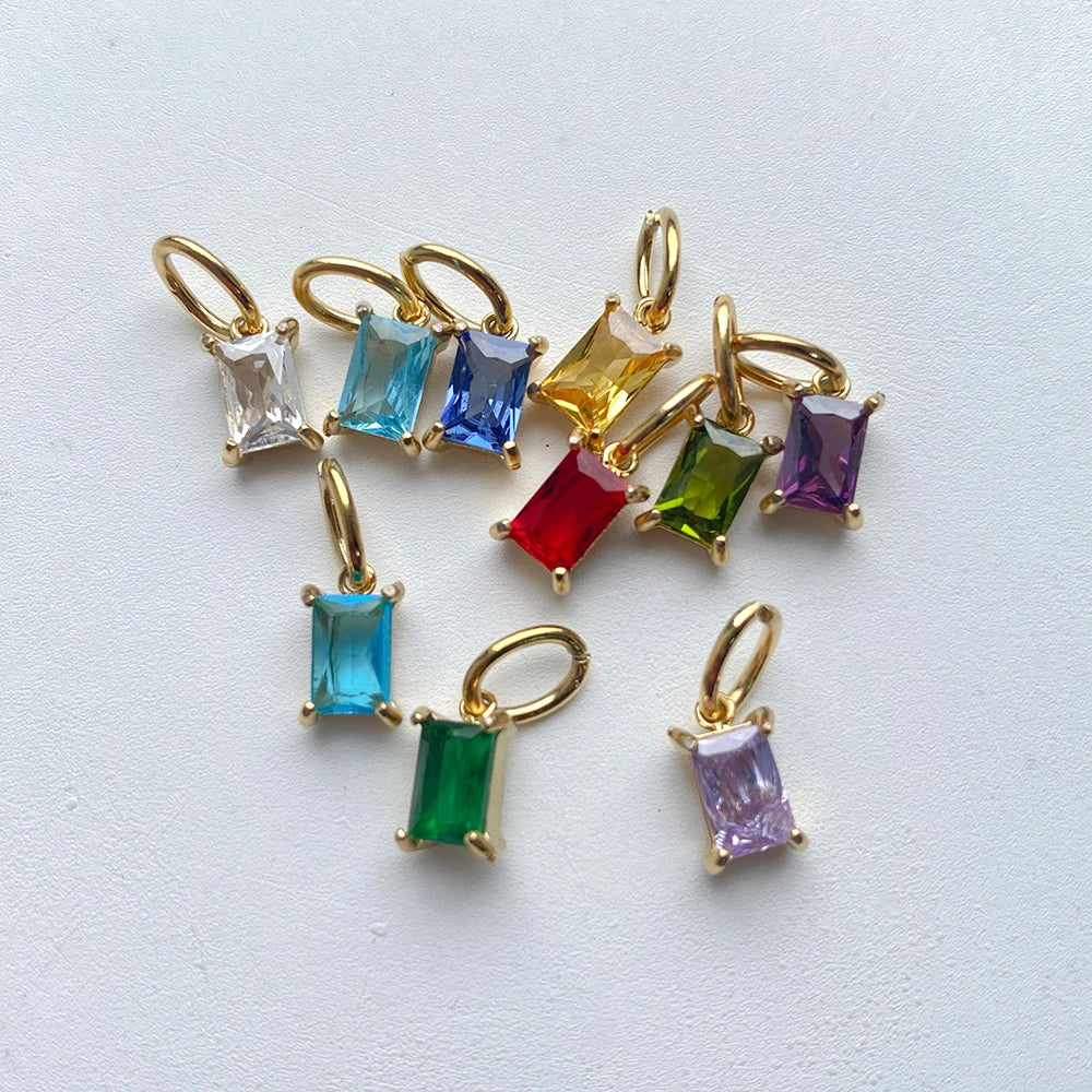 Princess Birthstone Charm