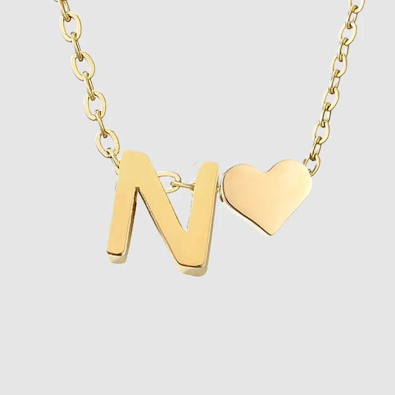 Heart Letter Kette