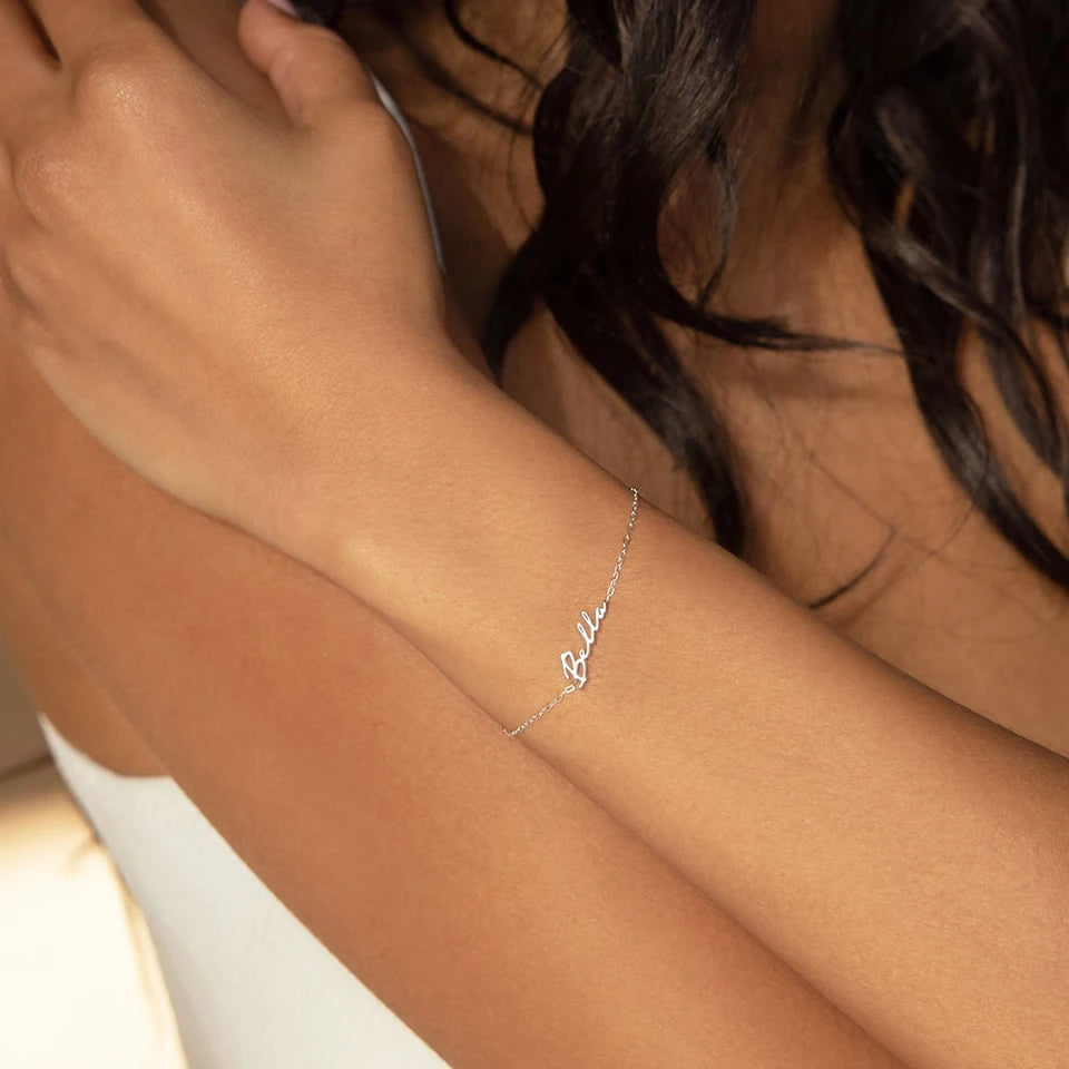 Customized Name Armband SN Schrift