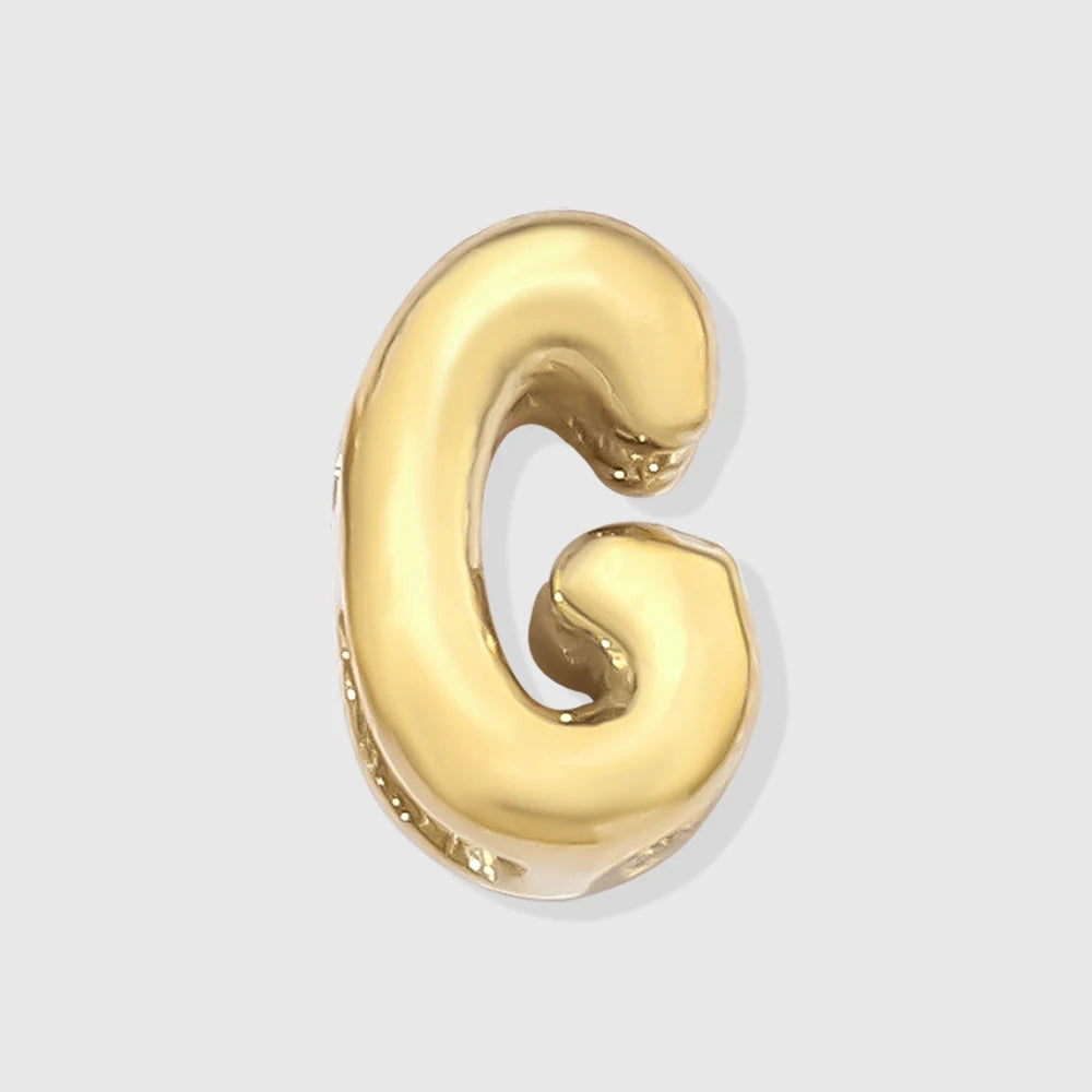 Bubble Letter Charm Kette