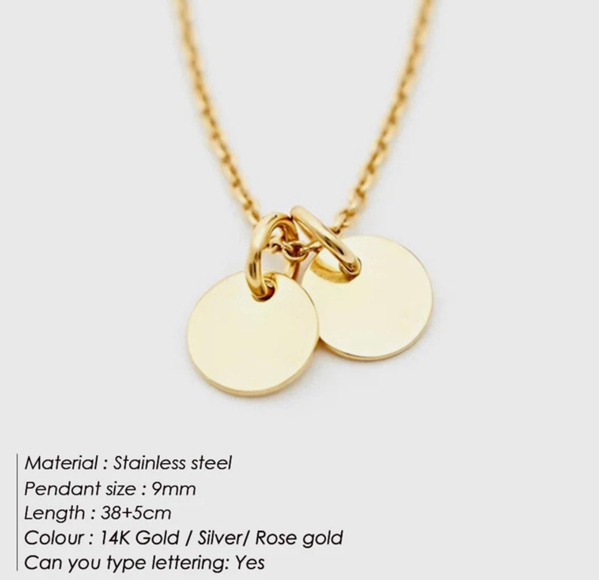 Geburtsblumen MEDI COIN MULTI Kette