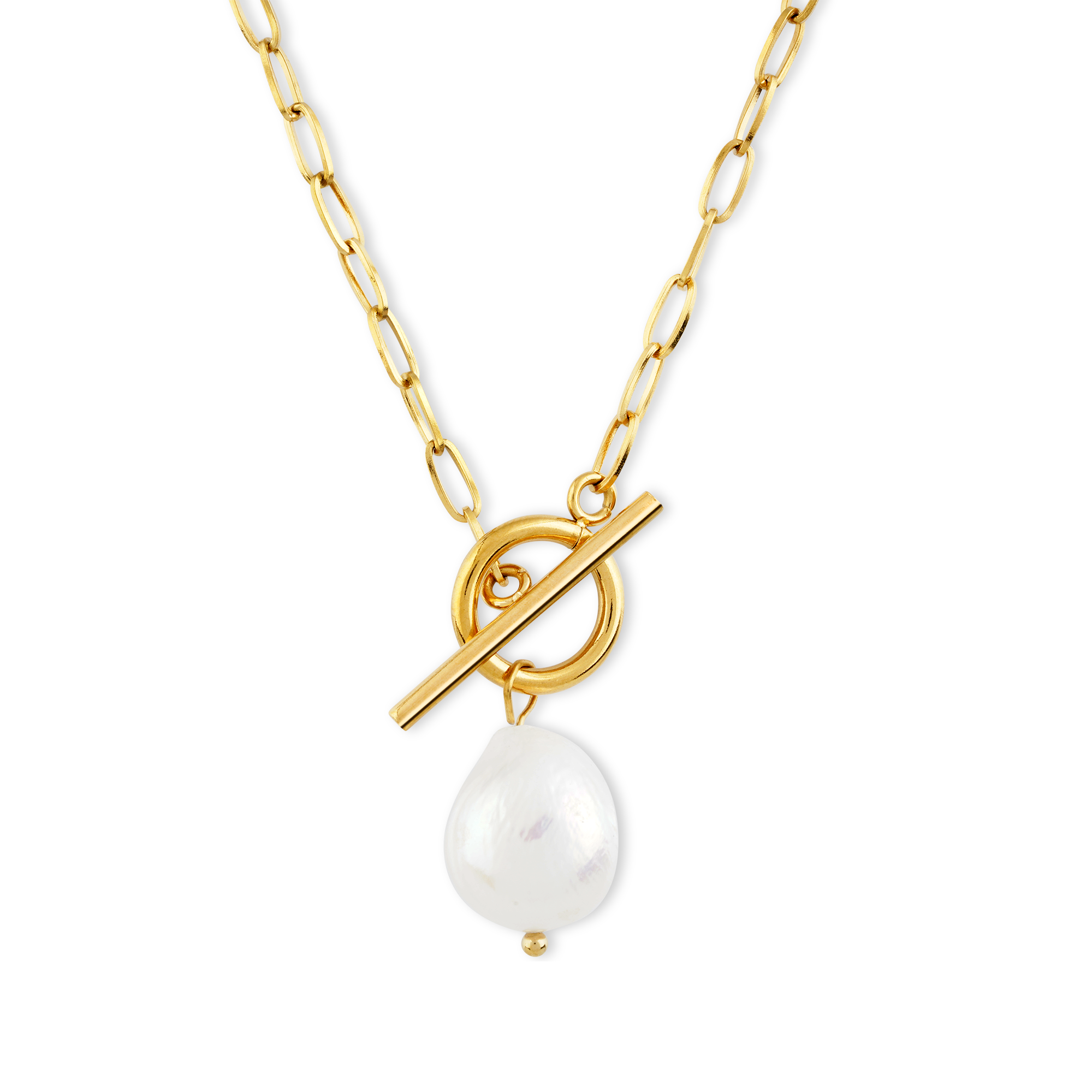 PERLA TOGGLE Paperclip KETTE
