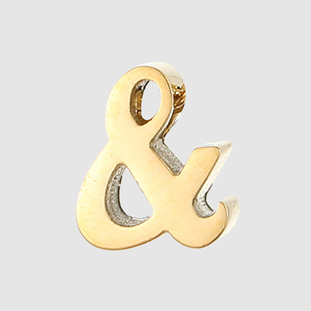 Floting Letter Charm Kette