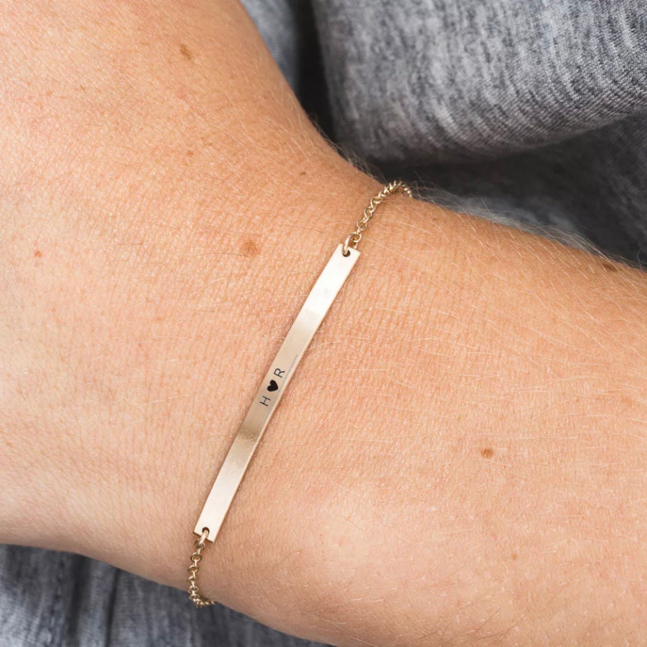 ID Black Stone Armband