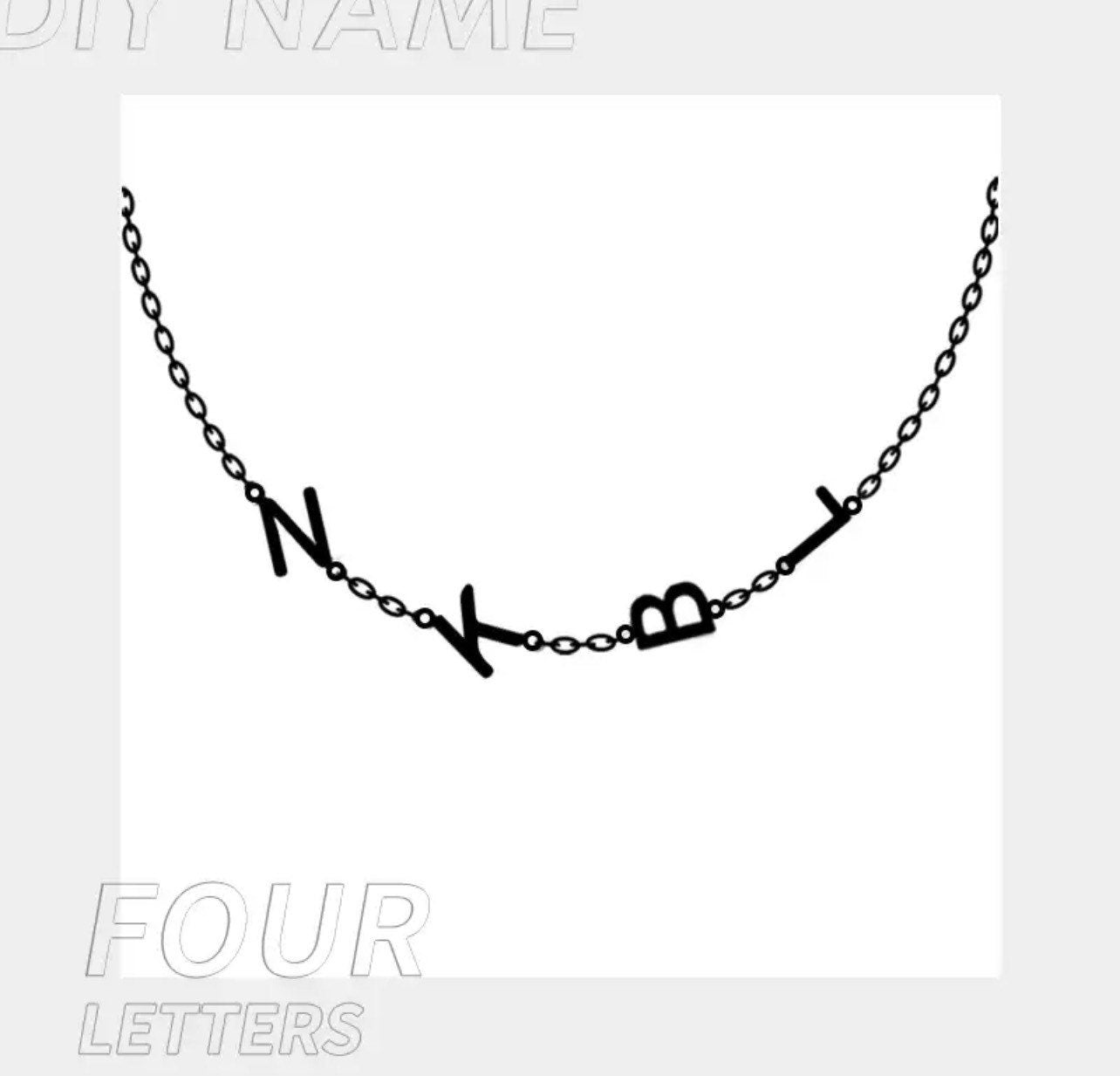 ANNY SIDELETTER Kette