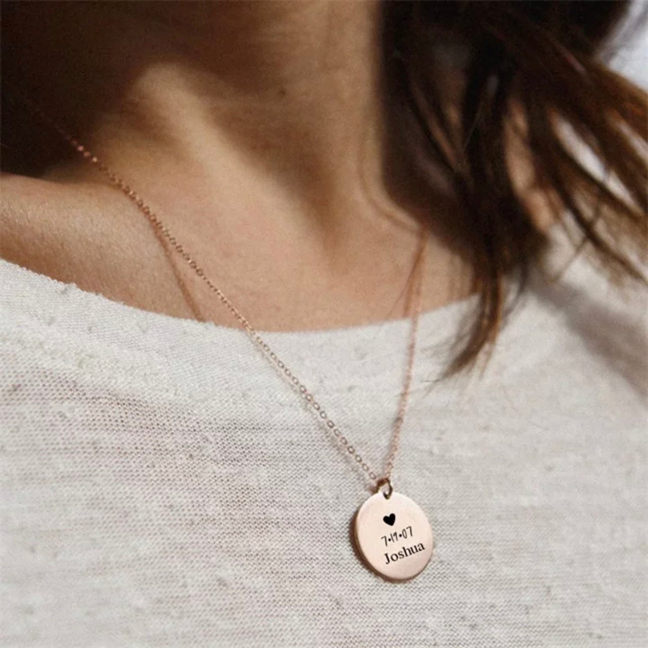 baby name necklace