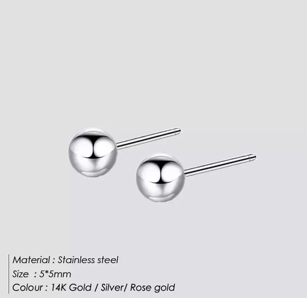 BALL CLASSIC Ohrstecker