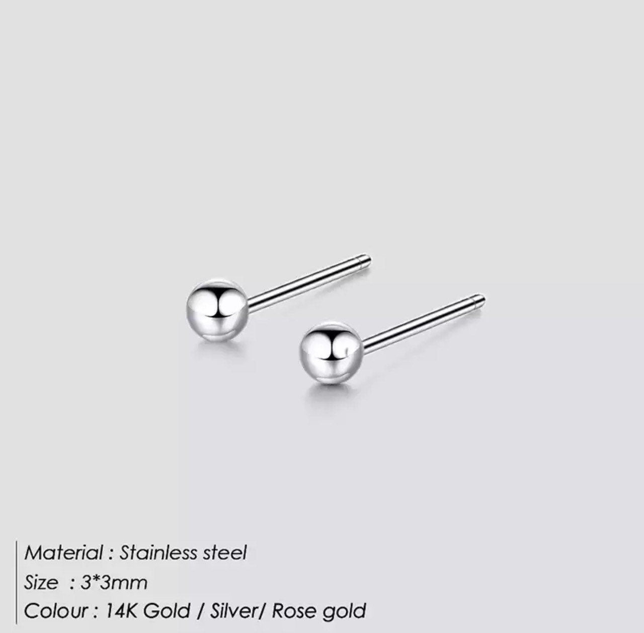 BALL CLASSIC Ohrstecker