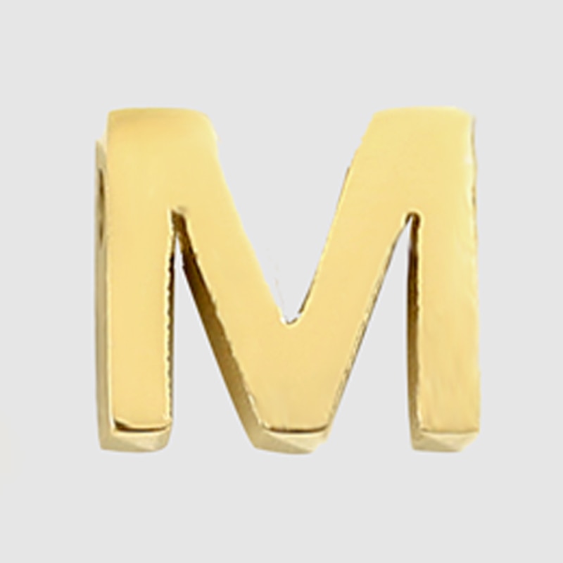 Floting Letter Charm Kette