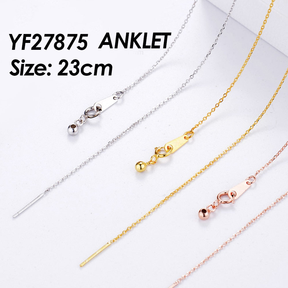 Floting Letter Charm Kette