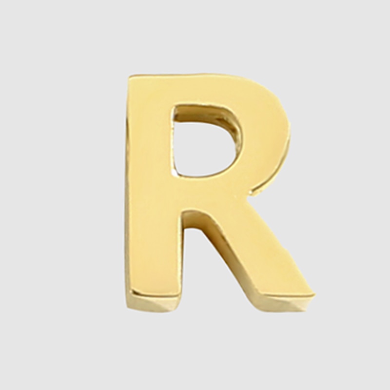 Floting Letter Charm Kette