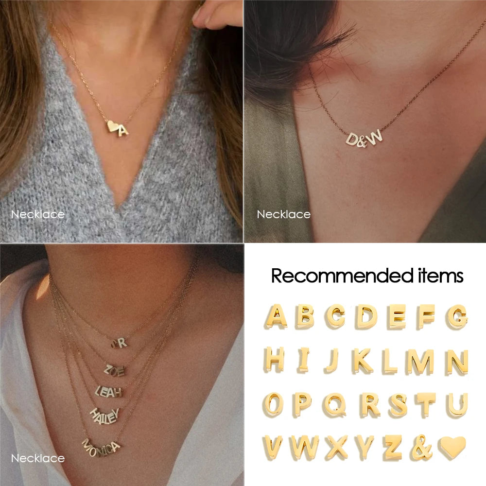 Floating Letter Charms