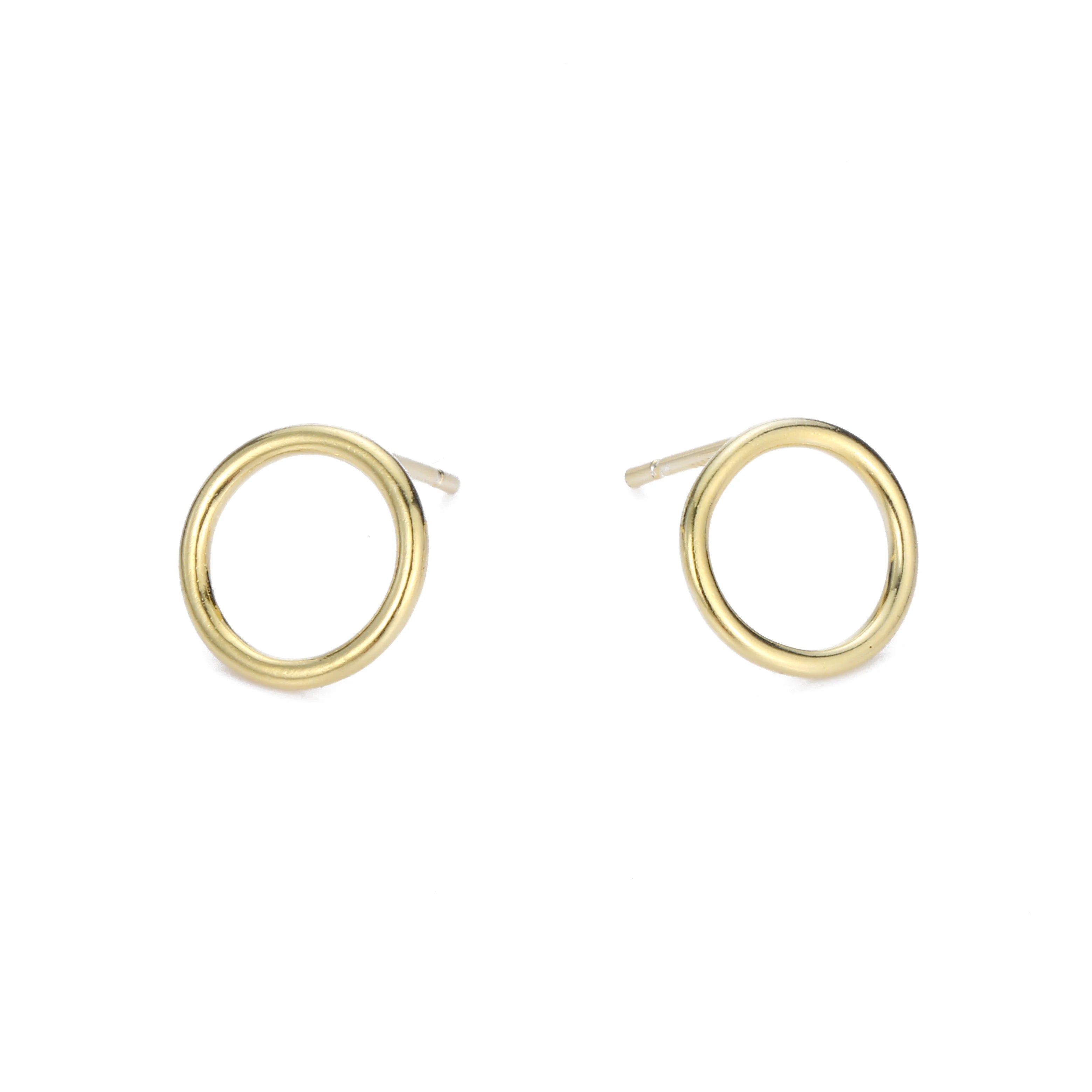 Round Studs Ohrringe