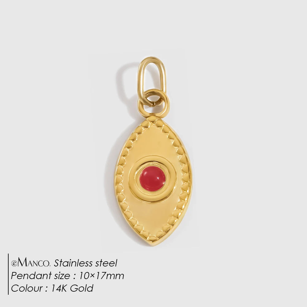 Etnic Birthstone Charm