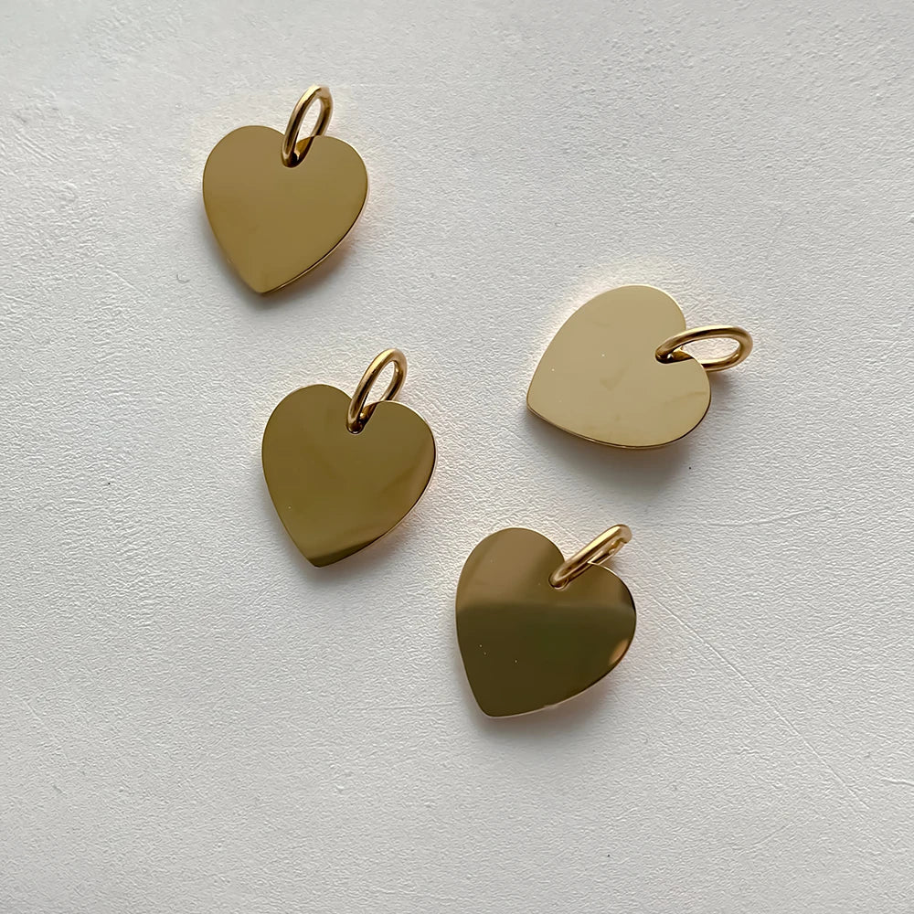 Heart Mirror Charm