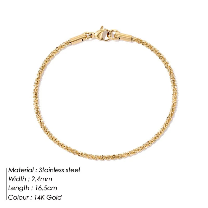 Sparkling Twist Armband