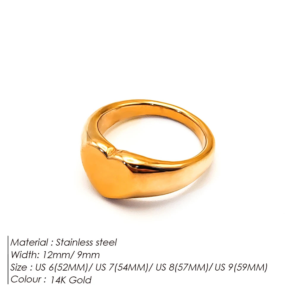 Siegle Minimalist Round Ring