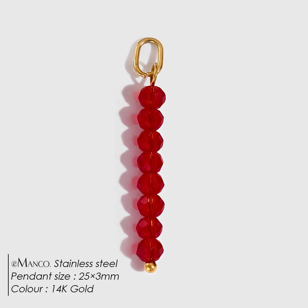 Delicate Birthstone Charm