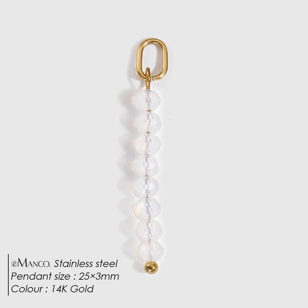 Delicate Birthstone Charm