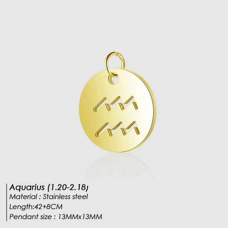 Zodiac Cut Charm