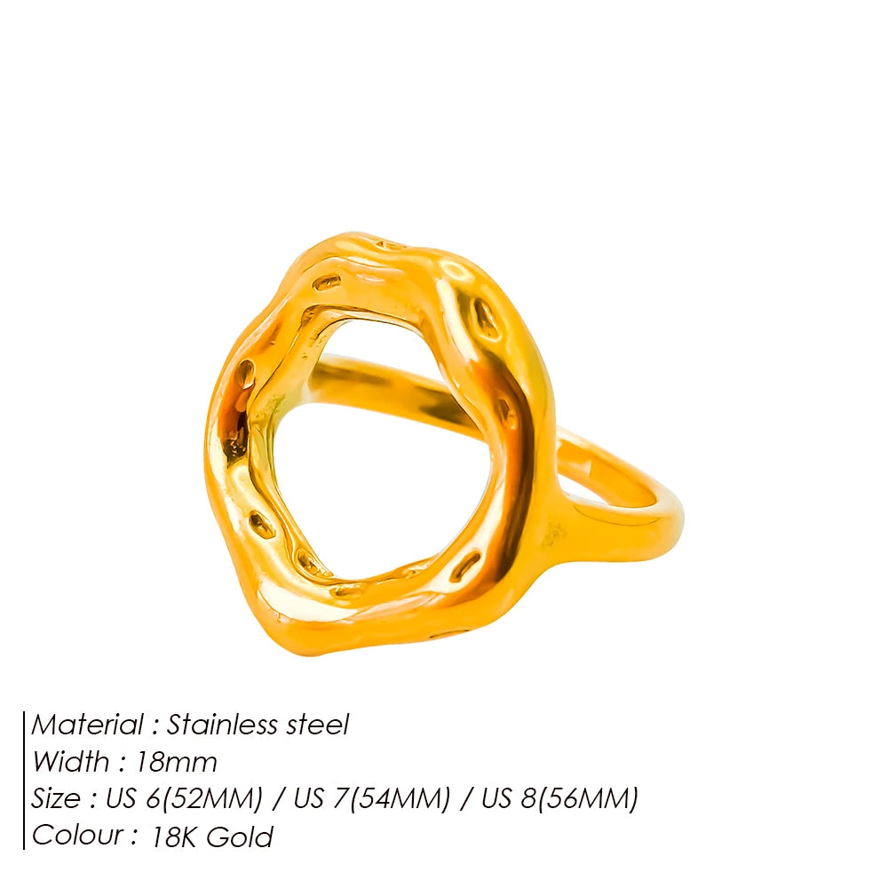 organic flow Ring