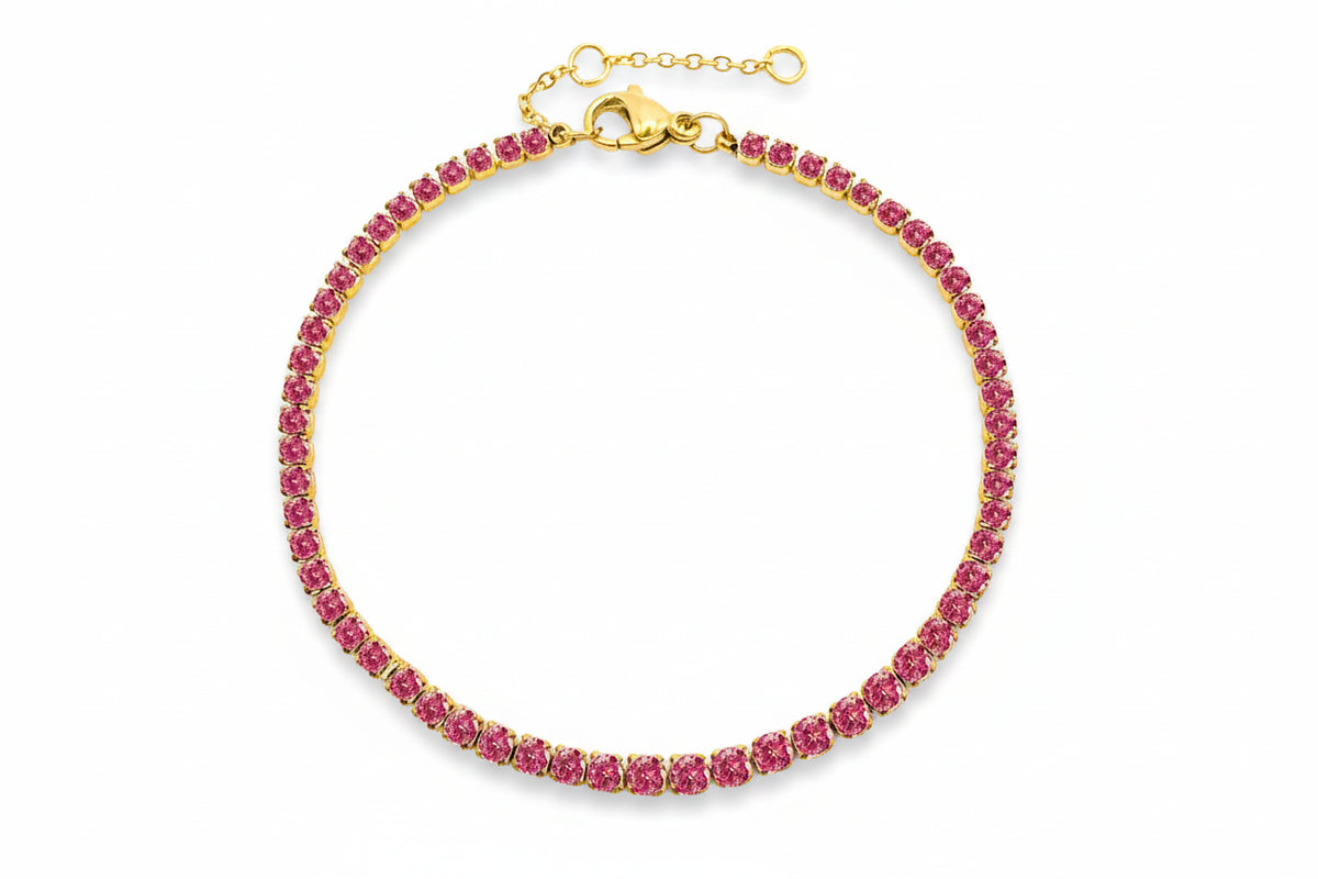 Birthstone Tennis Armband