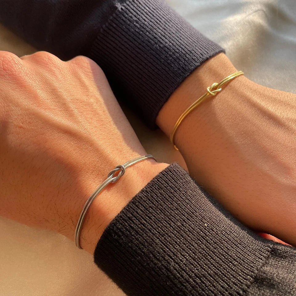 Snake Knotted Armband