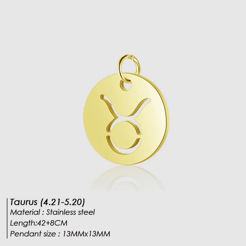 Zodiac Cut Charm