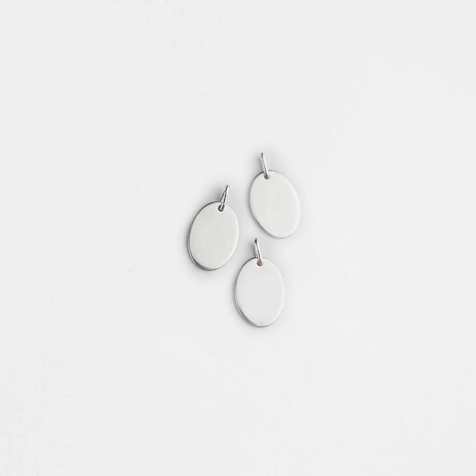 Oval Mirror Charm