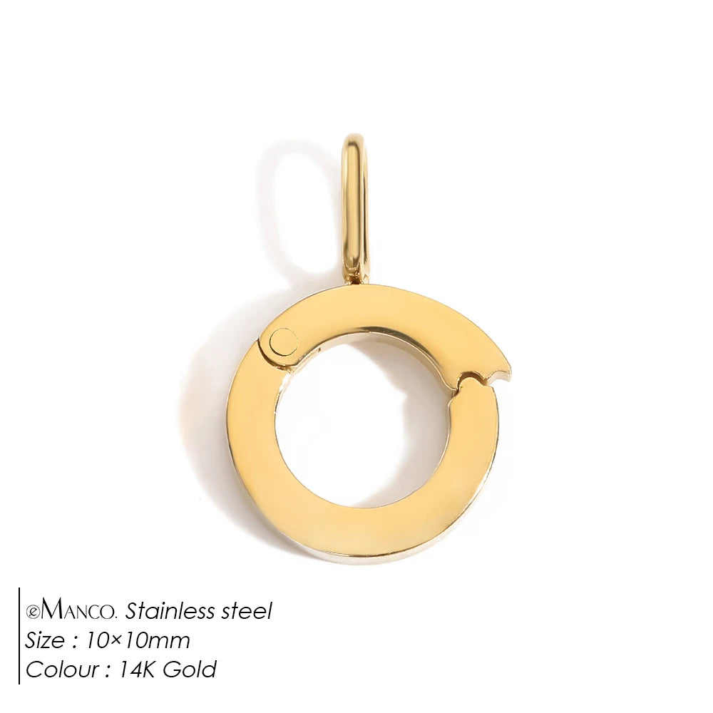 Locking Charm Connecter für Ketten