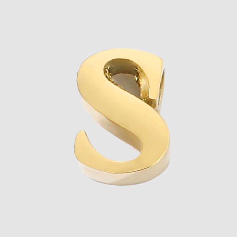Floting Letter Charm Kette