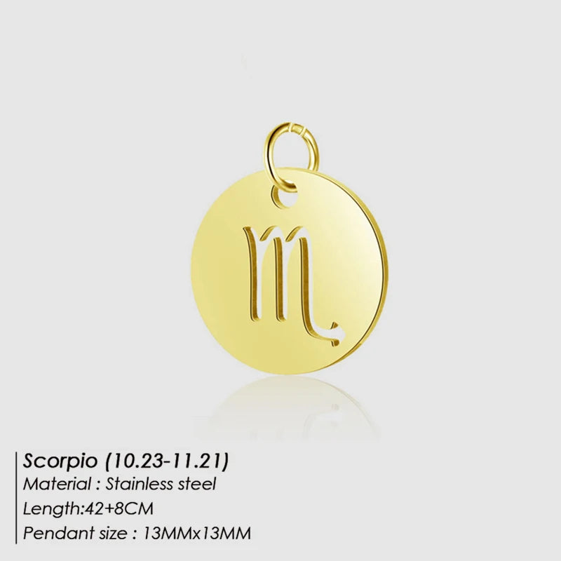 Zodiac Cut Charm